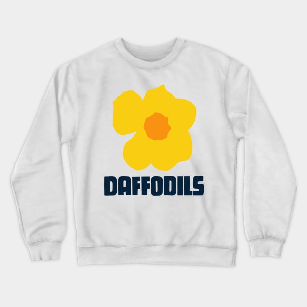 New Fast Automatic Daffodils Crewneck Sweatshirt by DankFutura